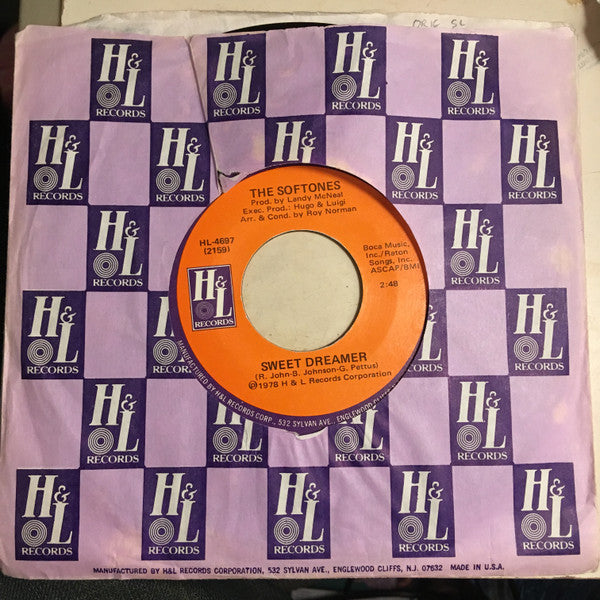 The Softones : Sweet Dreamer (7", Single)