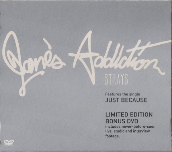 Jane's Addiction : Strays (CD, Album + DVD-V, Ltd, PAL)