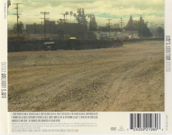 Jane's Addiction : Strays (CD, Album + DVD-V, Ltd, PAL)