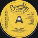 Greg Kihn Band : Happy Man (7", Promo)