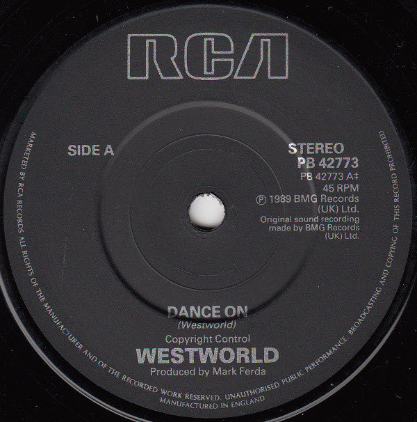 Westworld (2) : Dance On (7", Single)