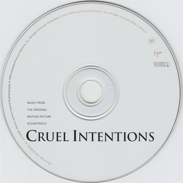 Various : Cruel Intentions (Music From The Original Motion Picture Soundtrack) (CD, Comp)