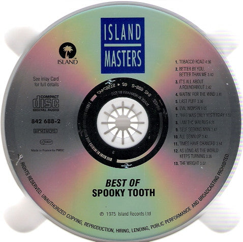 Spooky Tooth : The Best Of Spooky Tooth (CD, Comp, RE)