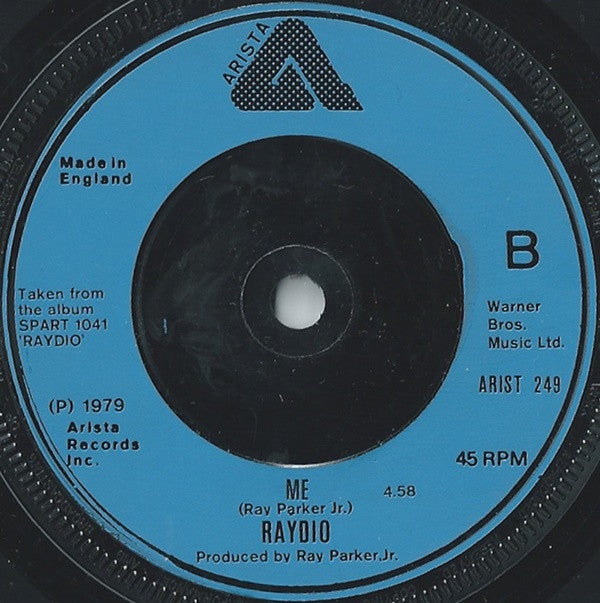 Raydio : You Can't Change That (7", Single)