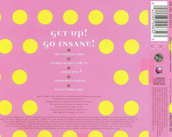 Stretch & Vern Present Maddog : Get Up! Go Insane! (CD, Single)