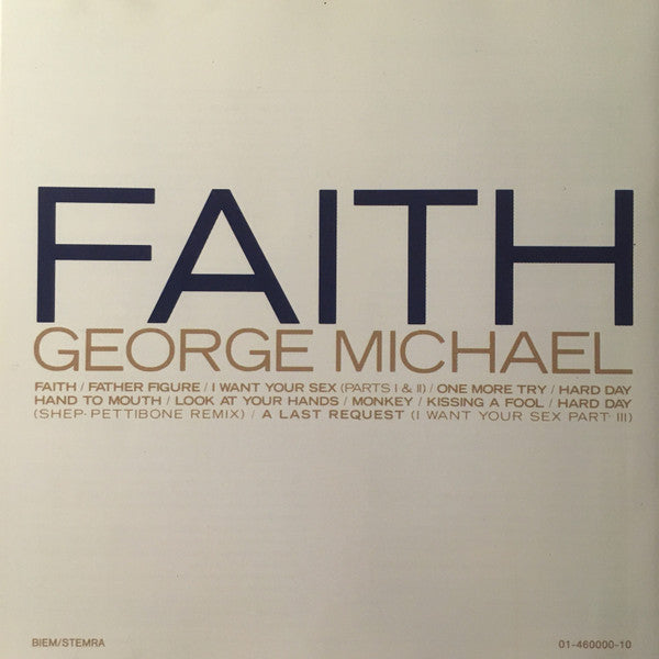 George Michael : Faith (CD, Album, RE, DAD)