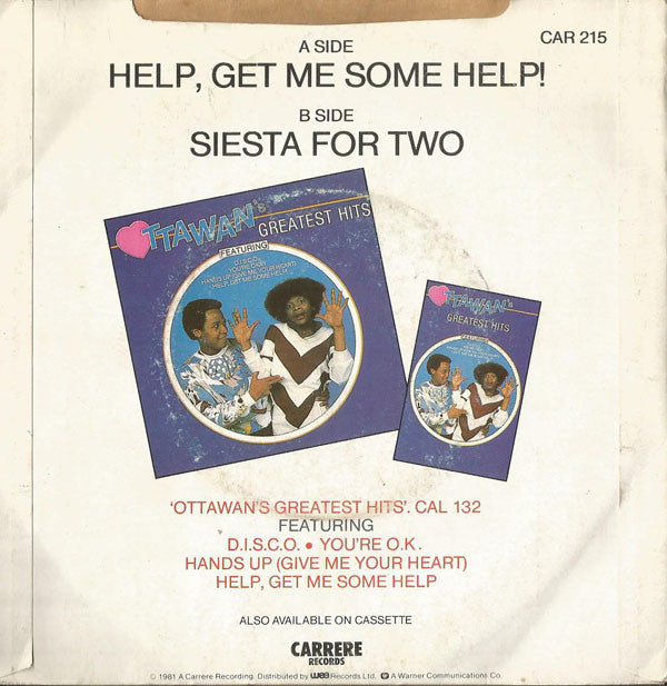 Ottawan : Help, Get Me Some Help! (7", Single)