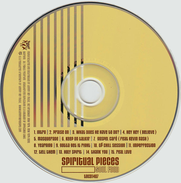 Spiritual Pieces : Soul Food (CD, Album)