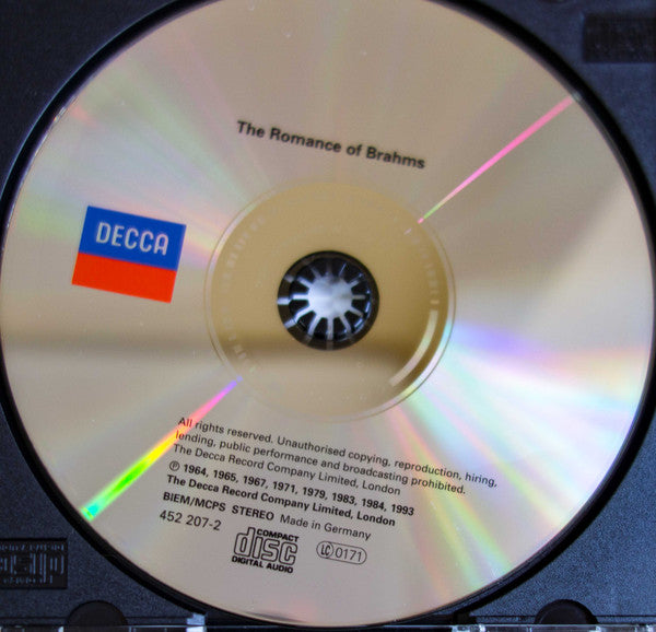 Various : The Romance of Brahms (CD, Comp)