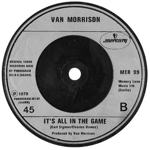 Van Morrison : Cleaning Windows (7", Single)