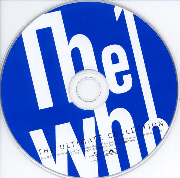 The Who : The Ultimate Collection (2xCD, Comp, RM + CD, Comp, Enh + Ltd, S/Edition)