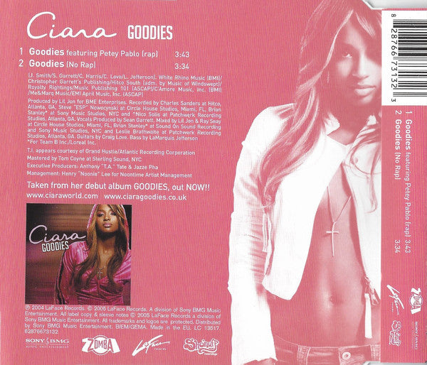 Ciara (2) : Goodies (CD, Single)