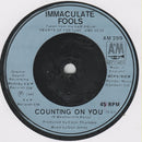 Immaculate Fools : Save It (7", Single, Gat)