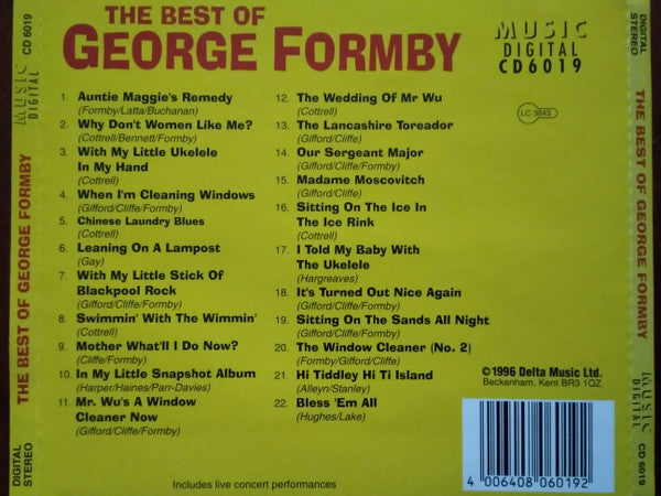 George Formby : The Best Of George Formby (CD, Comp)