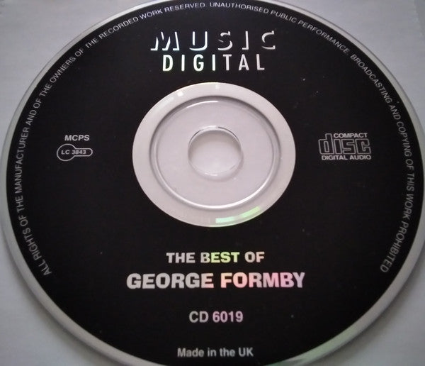 George Formby : The Best Of George Formby (CD, Comp)