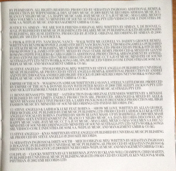 Swedish House Mafia : Until One (CD, Comp, Mixed, Jew)