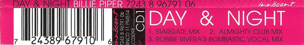 Billie Piper : Day & Night (CD, Single, Enh, CD1)
