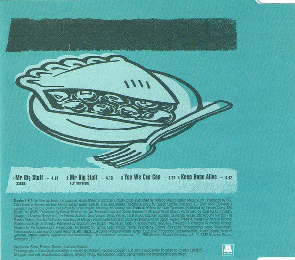Queen Latifah, Shades (2) & Free (2) : Mr. Big Stuff (CD, Single)