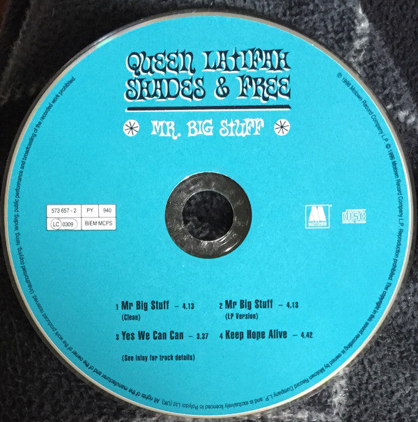 Queen Latifah, Shades (2) & Free (2) : Mr. Big Stuff (CD, Single)