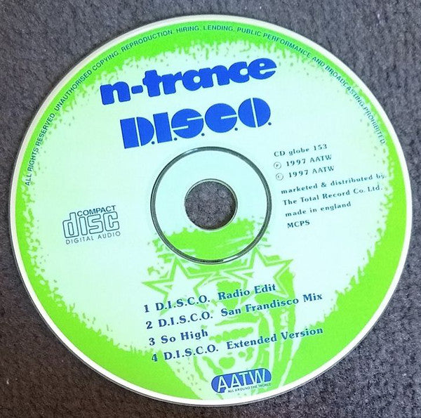 N-Trance : D.I.S.C.O. (CD, Single)