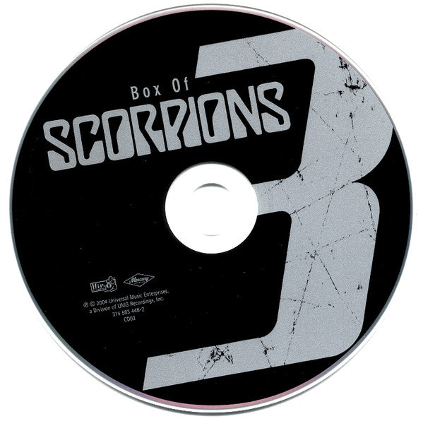 Scorpions : Box Of Scorpions (3xCD, Comp)