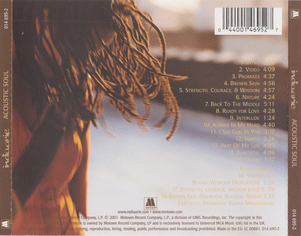 India.Arie : Acoustic Soul (CD, Album, S/Edition, Dis)