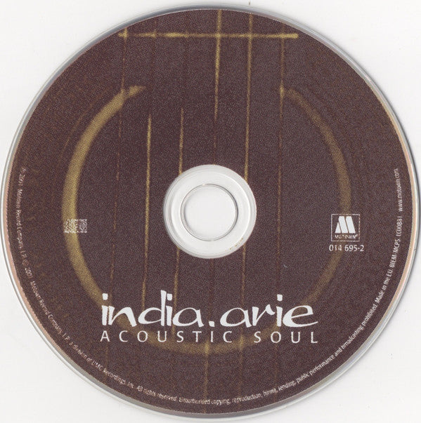 India.Arie : Acoustic Soul (CD, Album, S/Edition, Dis)