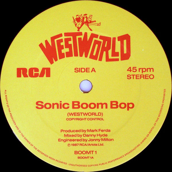 Westworld (2) : Sonic Boom Boy (12", Single)
