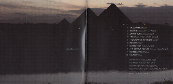 Pink Floyd : Dark Side Of The Moon (CD, Album, RE, RM)