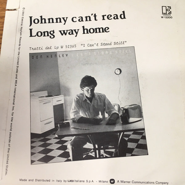 Don Henley : Johnny Can't Read (7", Single)