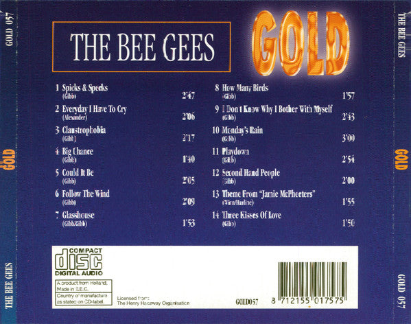 The Bee Gees* : Gold (CD, Comp)