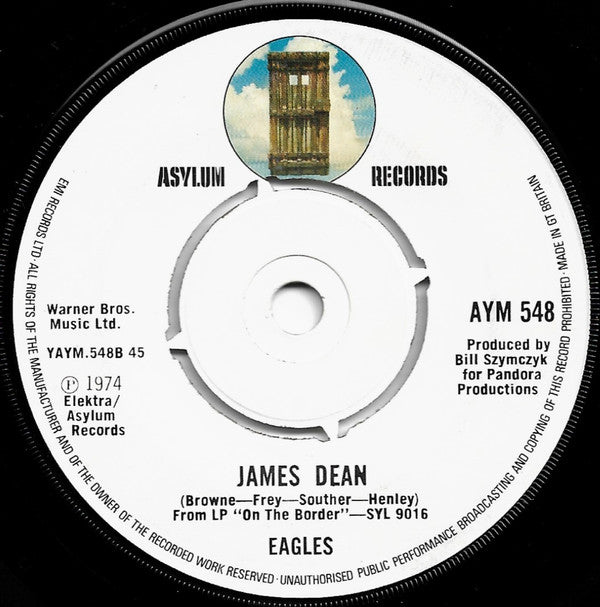 Eagles : Lyin' Eyes / James Dean (7")