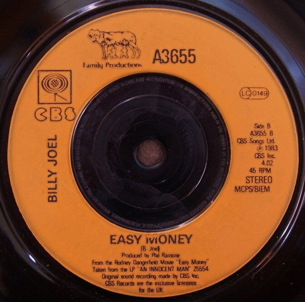 Billy Joel : Tell Her About It (7", Single, Tan)