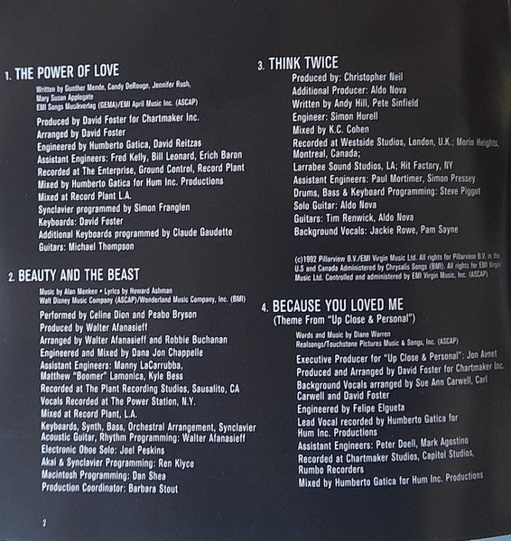 Céline Dion : All The Way... A Decade Of Song (CD, Comp)