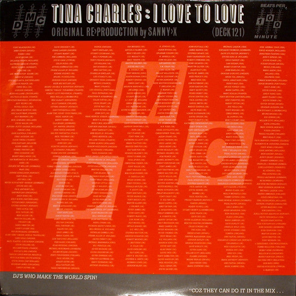 Tina Charles : I Love To Love (12", Single)