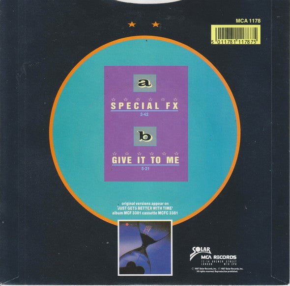 The Whispers : Special F X (7", Single)