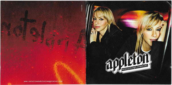 Appleton : Everything's Eventual (CD, Album, S/Edition)