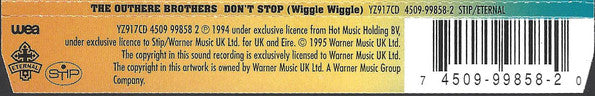 The Outhere Brothers : Don't Stop (Wiggle Wiggle) (CD, Single)