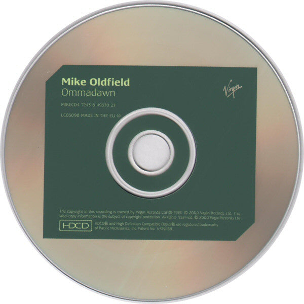 Mike Oldfield : Ommadawn (HDCD, Album, RE, RM, RP)