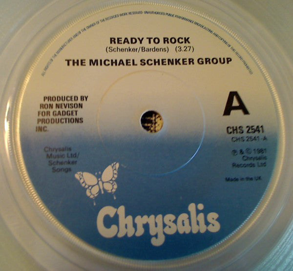 The Michael Schenker Group : Ready To Rock (7", Single, Cle)