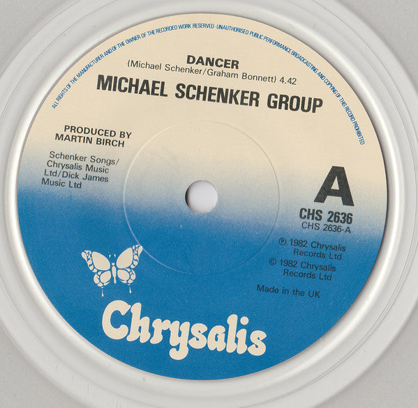The Michael Schenker Group : Dancer (7", Single, Cle)