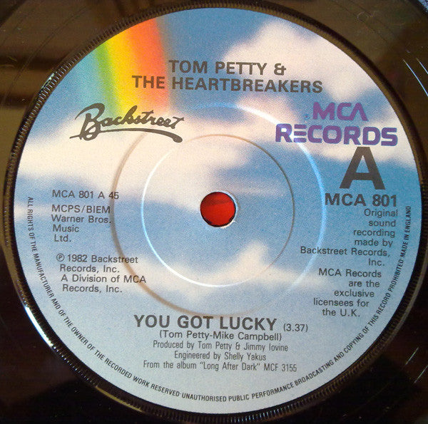 Tom Petty And The Heartbreakers : You Got Lucky (7")