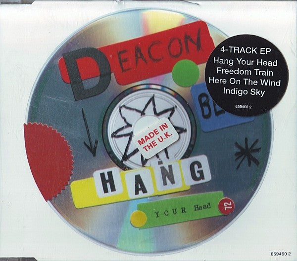 Deacon Blue : Hang Your Head (CD, EP, M/Print)