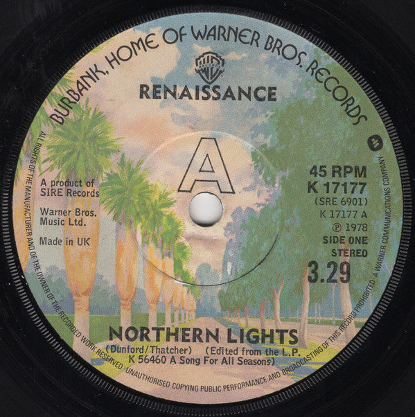 Renaissance (4) : Northern Lights (7", Single)