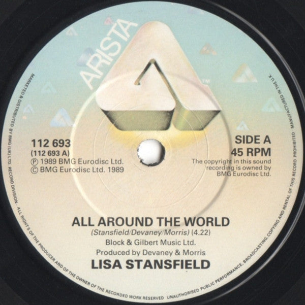 Lisa Stansfield : All Around The World (7", Single, Pap)