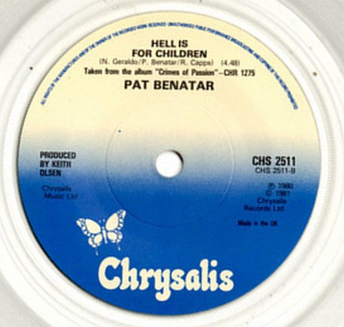 Pat Benatar : Treat Me Right / Hell Is For Children (7", Single, Cle)