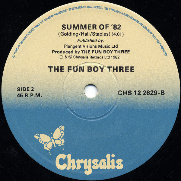 Fun Boy Three : Summertime (Extended Version) (12", Single)