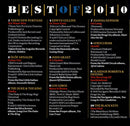 Various : Best Of 2010 (15 Tracks From Uncut's Albums Of The Year) (CD, Comp, Jew)