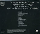 Giuseppe Verdi & Giacomo Puccini / Kiri Te Kanawa, John Pritchard, London Philharmonic Orchestra : Verdi & Puccini (CD, Album, RE)