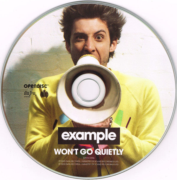 Example : Won't Go Quietly (CD, Album, Enh)